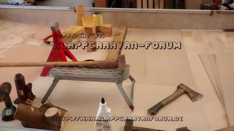 Erste 3 Platten geklebt 1