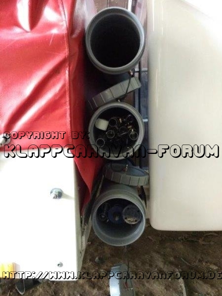 Transportrohr mit Vorzeltgestänge