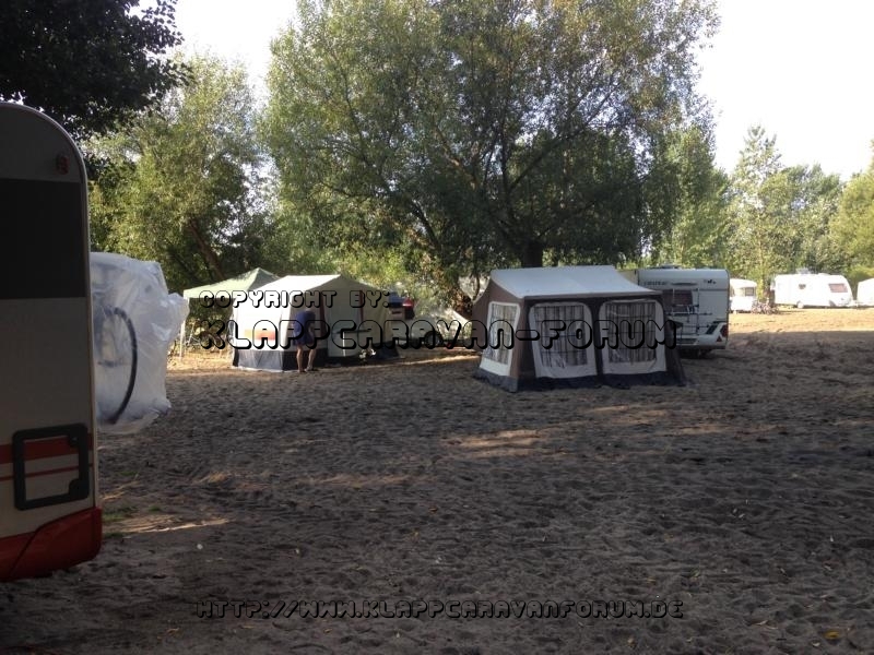 Camp-Let GLX auf dem Elbecamp in Hamburg