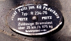 Typenschilder
