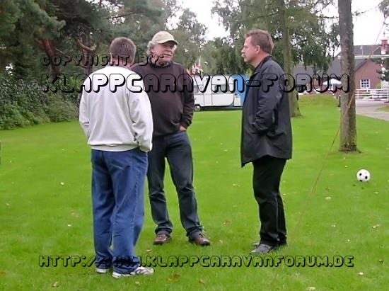 Reinhard, Rollo & Rod beim klönen