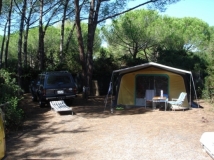 Camping Casa di Caccia - Reto und Claudias Stellplatz in der Toscana 2007