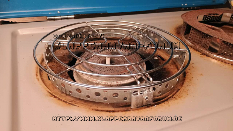 Neue Topfhalter Campingaz Excellerate 400