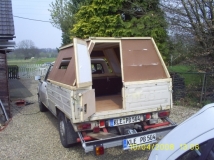 Klappaufbau Peugeot Pickup