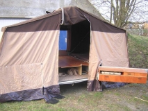 Camptourist CT7 - Hauptzelt mit Küche