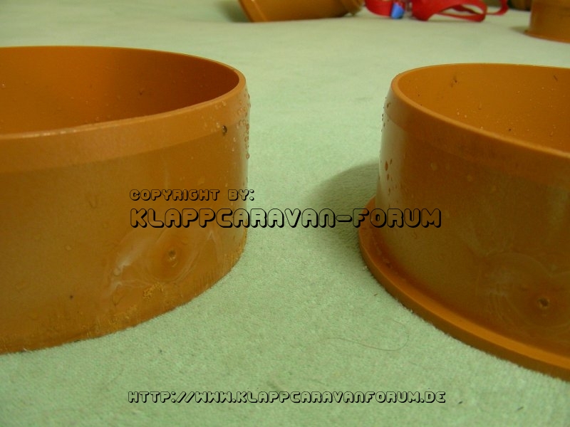 Coleman's House - Rand von einer Endkappe ab