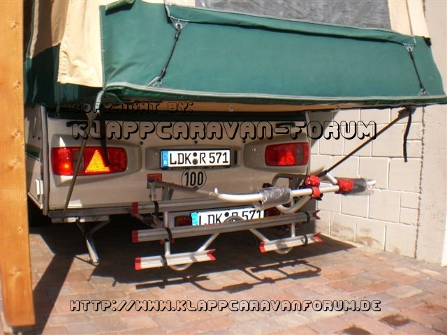 Trigano Randger - Fahrradtraeger unter dem Bett abgekippt