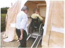 Behindertengerechter Falter