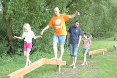 Nahe am Sommer 2010 - Barfusspfad Bad Sobernheim - Balanceakt