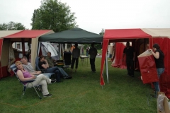 Nahe am Sommer 2010 - Samstag Abend - Aufbau mit Publikum