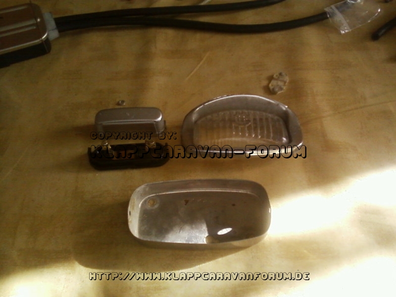 Reparatur Kennzeichenleuchte
