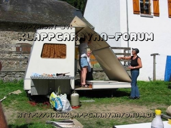 Abbau Rapido Confort - Nun kommt die rechte Dachhälfte