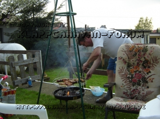 Wolfgang grillt