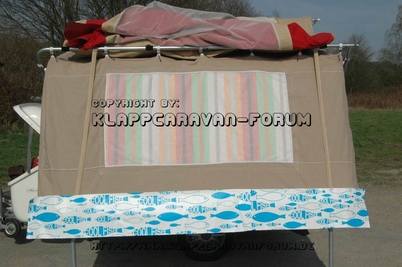 Innenzelt SK-Falter - Eigenanfertigung - Rückseite