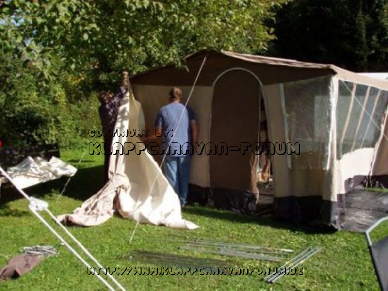 1-Anbringen des neuen Sonnensegels