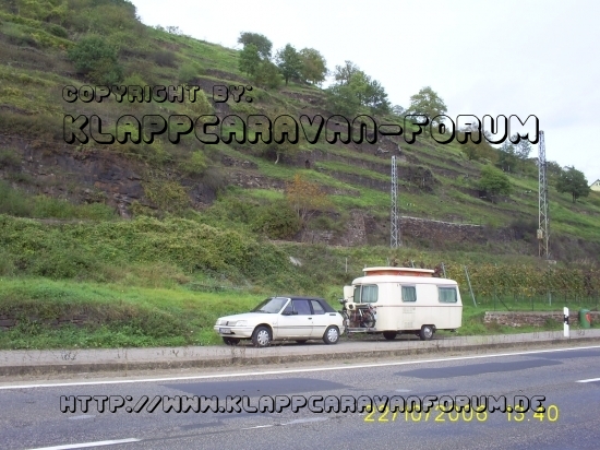 Peugeot 205 Cabrio mit Eriba