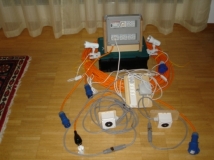 Gesamtes Elektrik Material