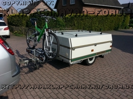 Fahrradträger am Alpenkreuzer