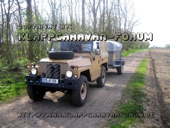 Landy mit Hänger