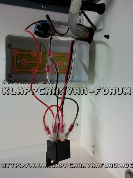 Camp-let Classic, Wasserpumpe 230/12V-Betrieb