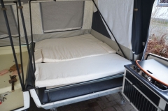 Camp-let - Einbau des erhöhten Lattenrostes