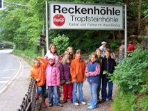 Ausflug in eine Tropfsteinhöhle